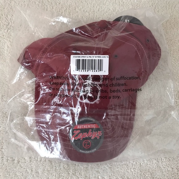 SOLDMaroon Burgundy Authentic Zephyr hat. - Picture 3 of 3